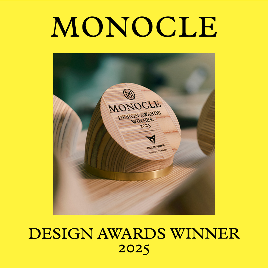 【受賞】英国『MONOCLE』主催「Monocle Design Awards 2025」にて「Best Retail Display」を受賞いたしました